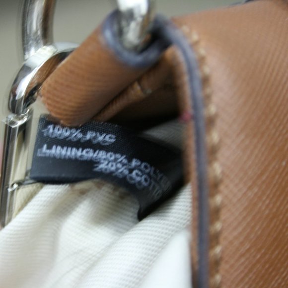 Guess Brown Faux Leather Shoulder Bag w/ Removable Wide Shoulder Strap EUC - Picture 15 of 15